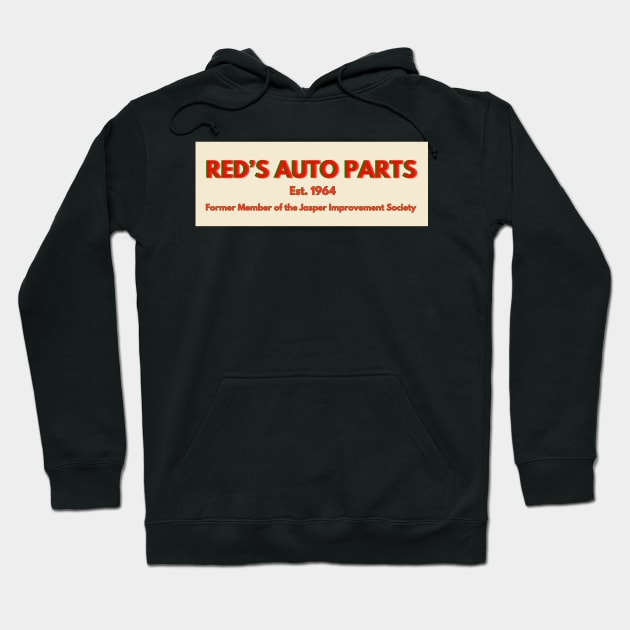 Road House: Red's Auto Parts Hoodie by Woodpile